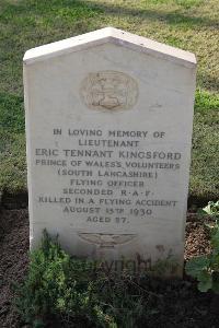 Ismailia War Memorial Cemetery - Kingsford, E T